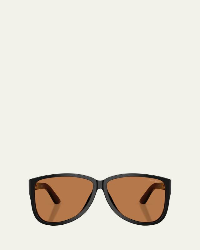 Acetate Aviator Sunglasses